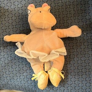 Disney Pink Stuffed Animal with Yellow Shoes